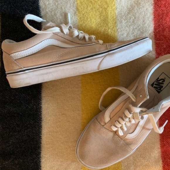 vans old skool frappe true white